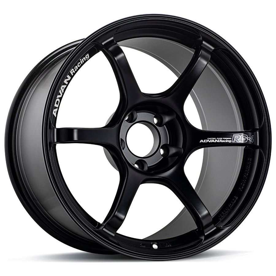 Advan RG-4 18x10.5 +15 5x114.3 Semi Gloss Black