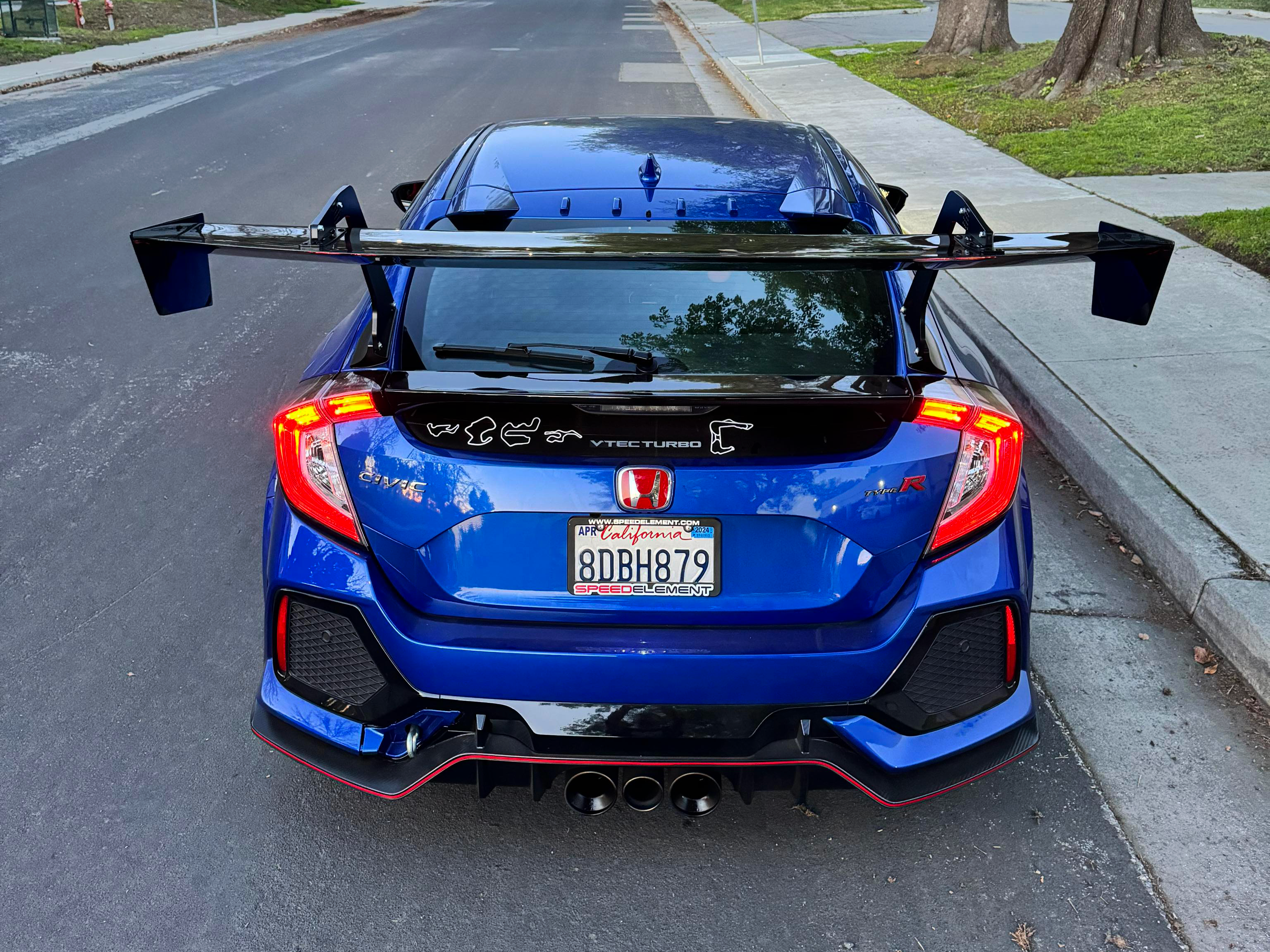 EPSILON+ GT Wing – Honda Civic Type R / Honda Civic Sport (FK7/FK8, 20 ...