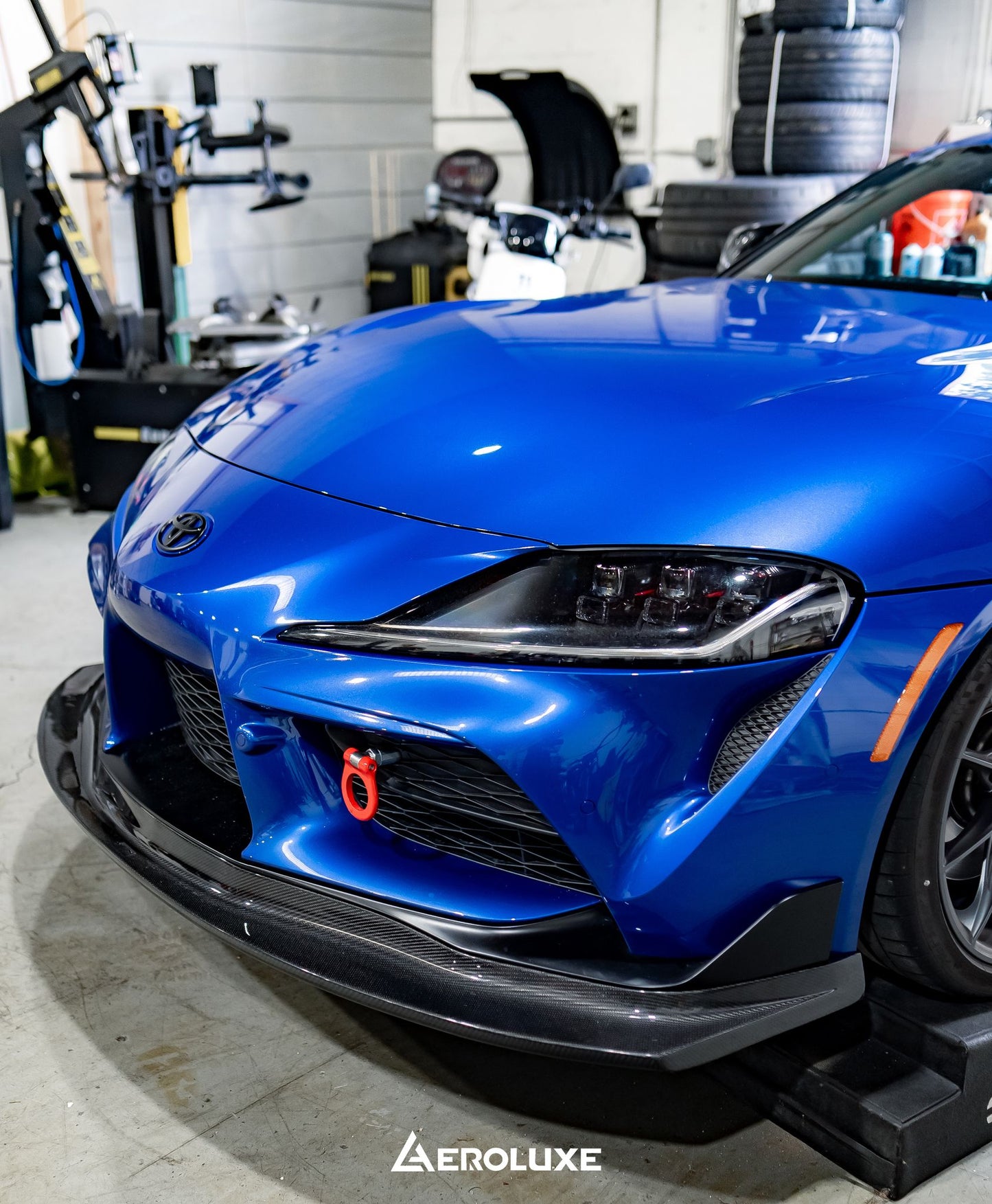 ALX Design GR Supra GT4 Front Lip (Carbon Fiber)