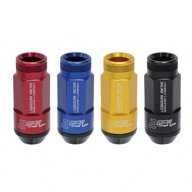 Project Kics Leggdura Racing Shell Type Lug Nut 53mm Open-End-Style - 12x1.25