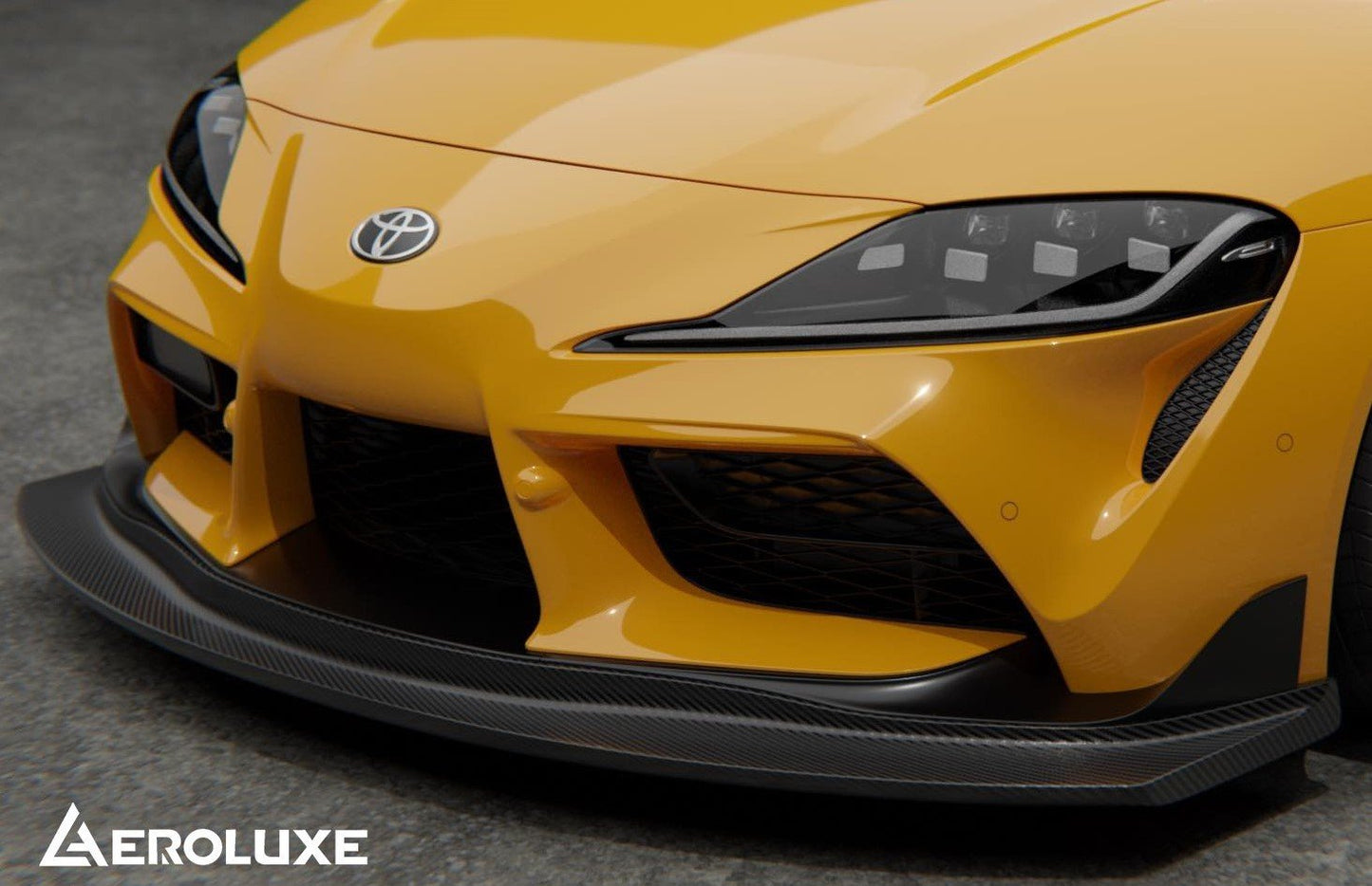 ALX Design GR Supra GT4 Front Lip (Carbon Fiber)